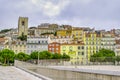 view of the area of Ã¢â¬â¹Ã¢â¬â¹the church of the cathedral of Lisbon from the field of onions.